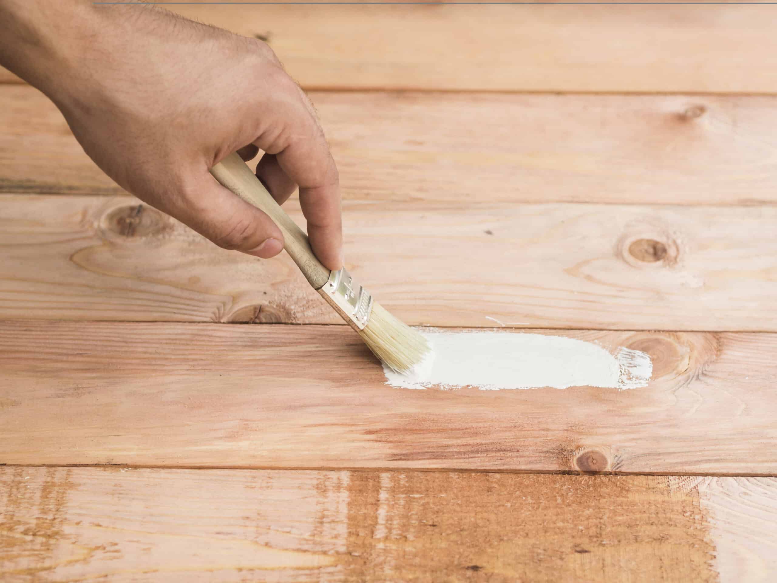 How to paint wood floors